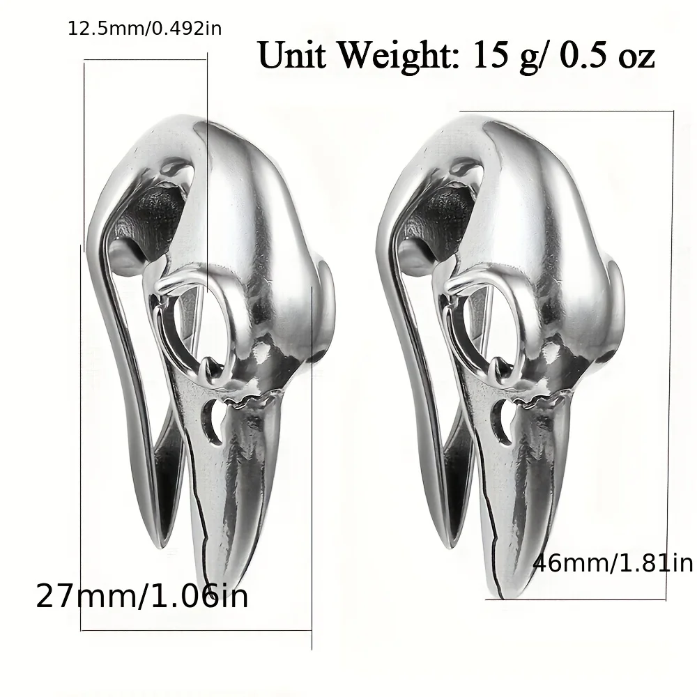 2pcs Bird Ear Weights Plugs for Stretched Ears