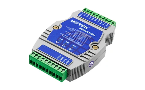 UOTEK Modulo di uscita analogica remota RS485 a 4 canali e modulo di controllo con protocollo Modbus RTU UT-5564A