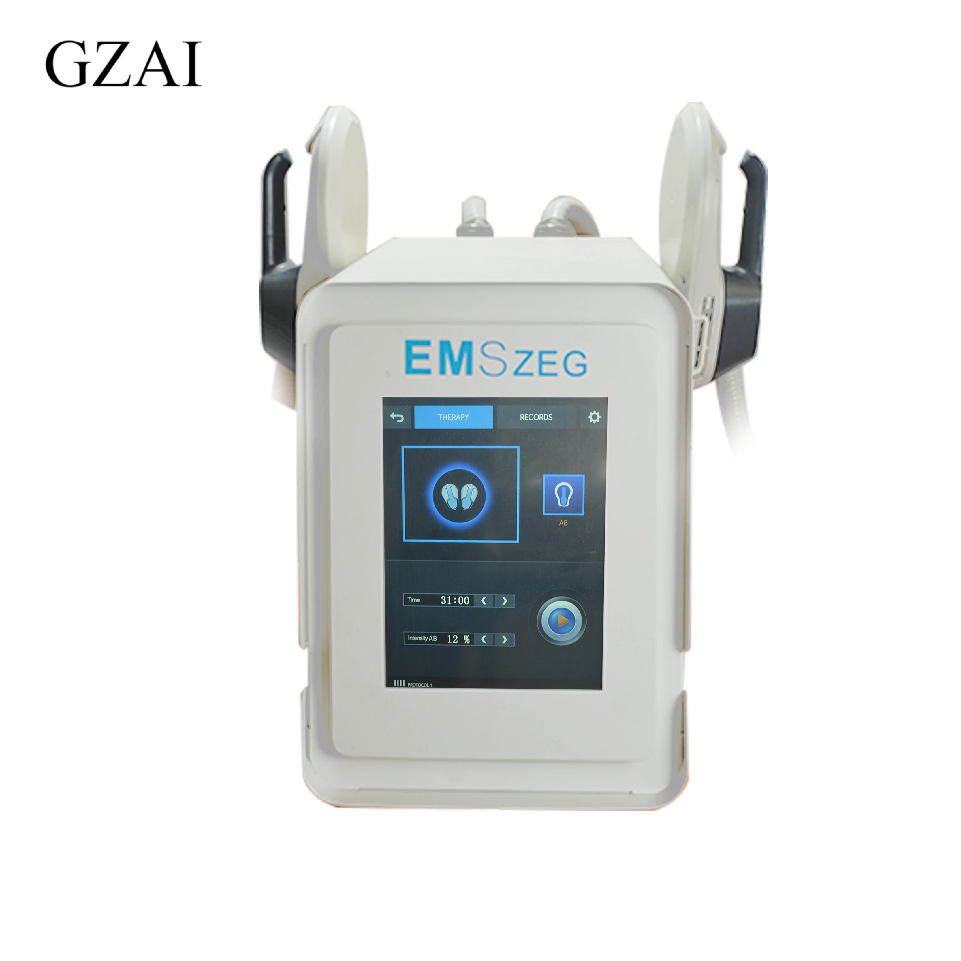 GZAI EMS Slimming machine RF Muscle Building stimulator Hip lift EMSzero Shaping and fat removal equipment