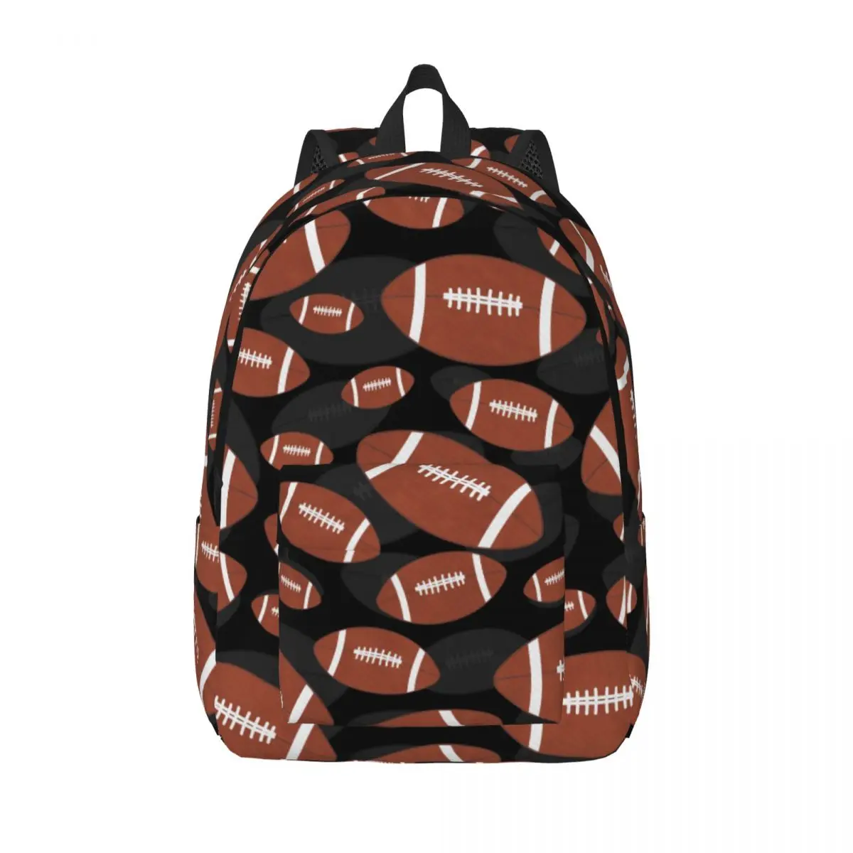 

Soccer American Football Backpack for Preschool Kindergarten School Student Bookbag Boy Girl Kids Canvas Daypack Sports