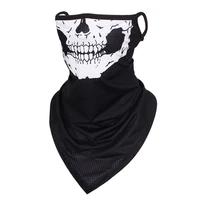 Bufanda multifunción, máscara facial de calavera, Bandana para ciclismo, pasamontañas para la cara, cubierta con estampado 3D, protector solar, polaina para el cuello a prueba de viento