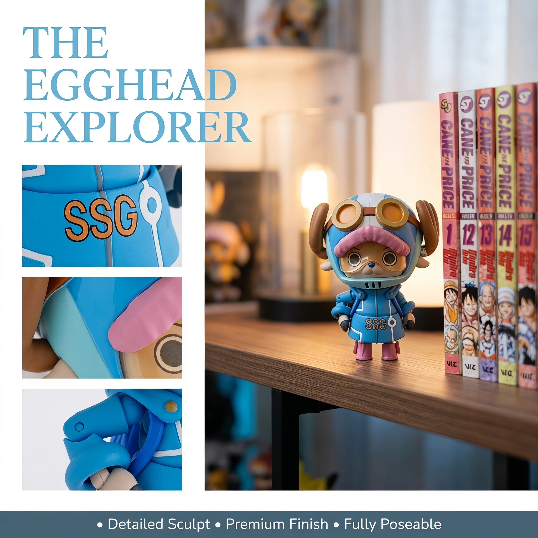 Bandai One Piece Tony Tony Chopper Action Figure Toy Articulated Doll Decoration Ornament Collectible