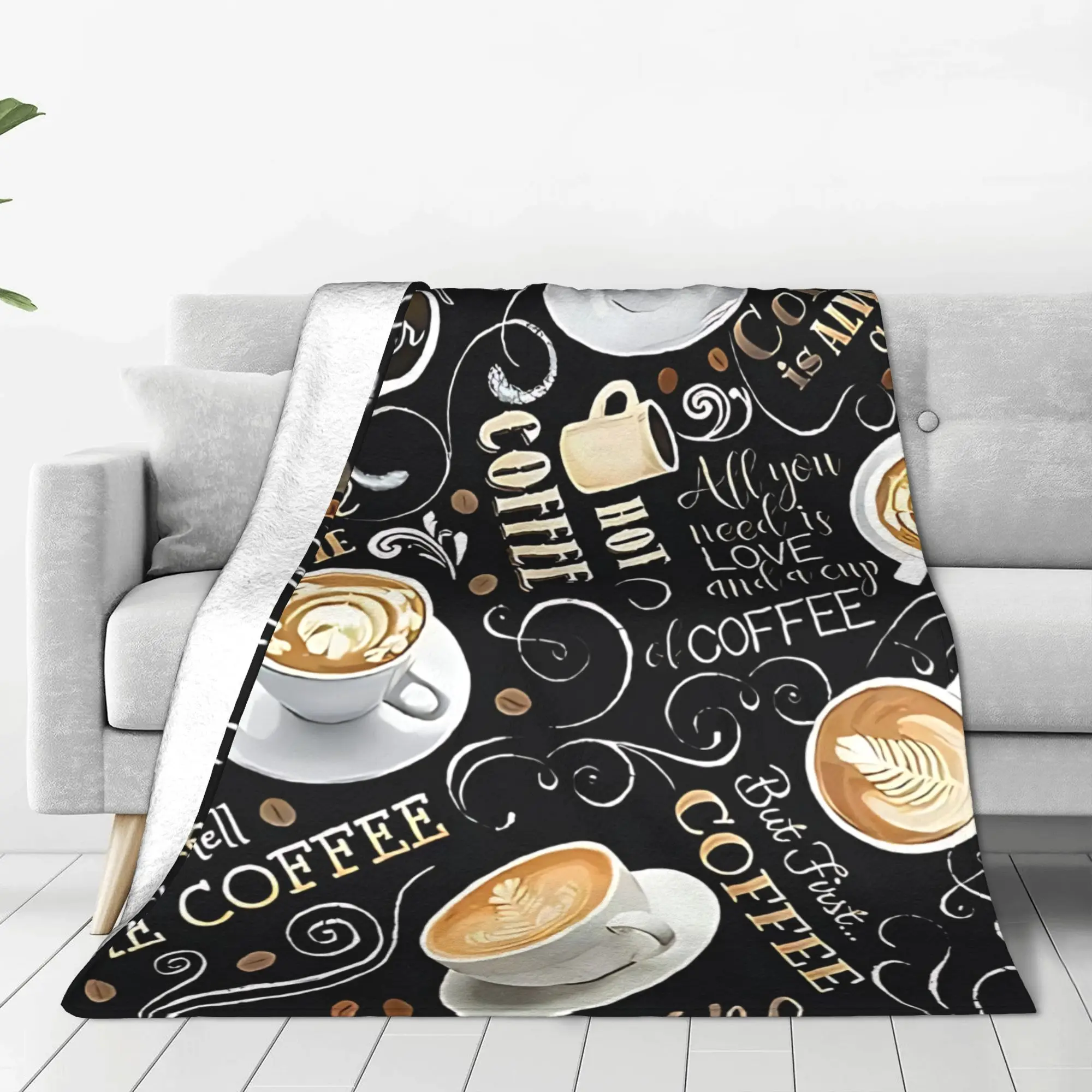 1PC Vibes Daily social media share ideas  Winter Blankets for Adults Bedding Home Interior Sofa Knee Black Friday Deals
