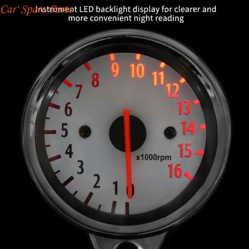 Y4UA العروض العالية 1.6W دراجات نارية عداد المقياس TACH ، من السهل قراءة المؤشرات الإلكترونية عرض لمراقبة المحرك