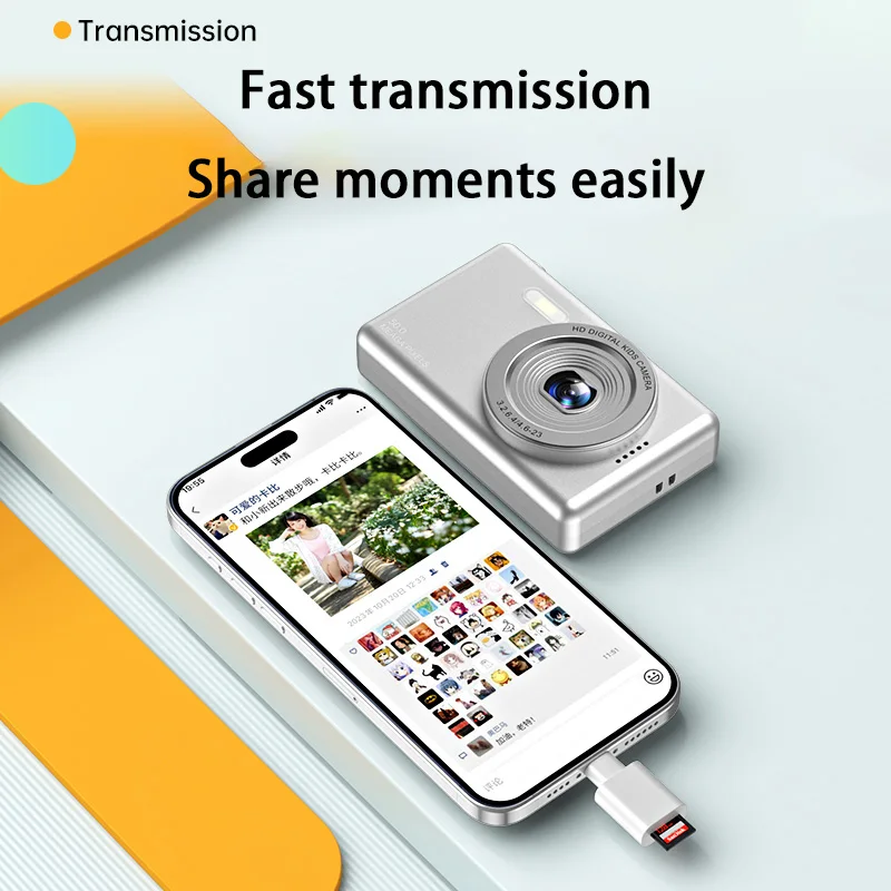 Xiaomi 48MP Digital Photography Camera 4K Camcorder Vlog Video Recorder 8X Digital Zoom Camera 2.4inch Support OTG Transmission