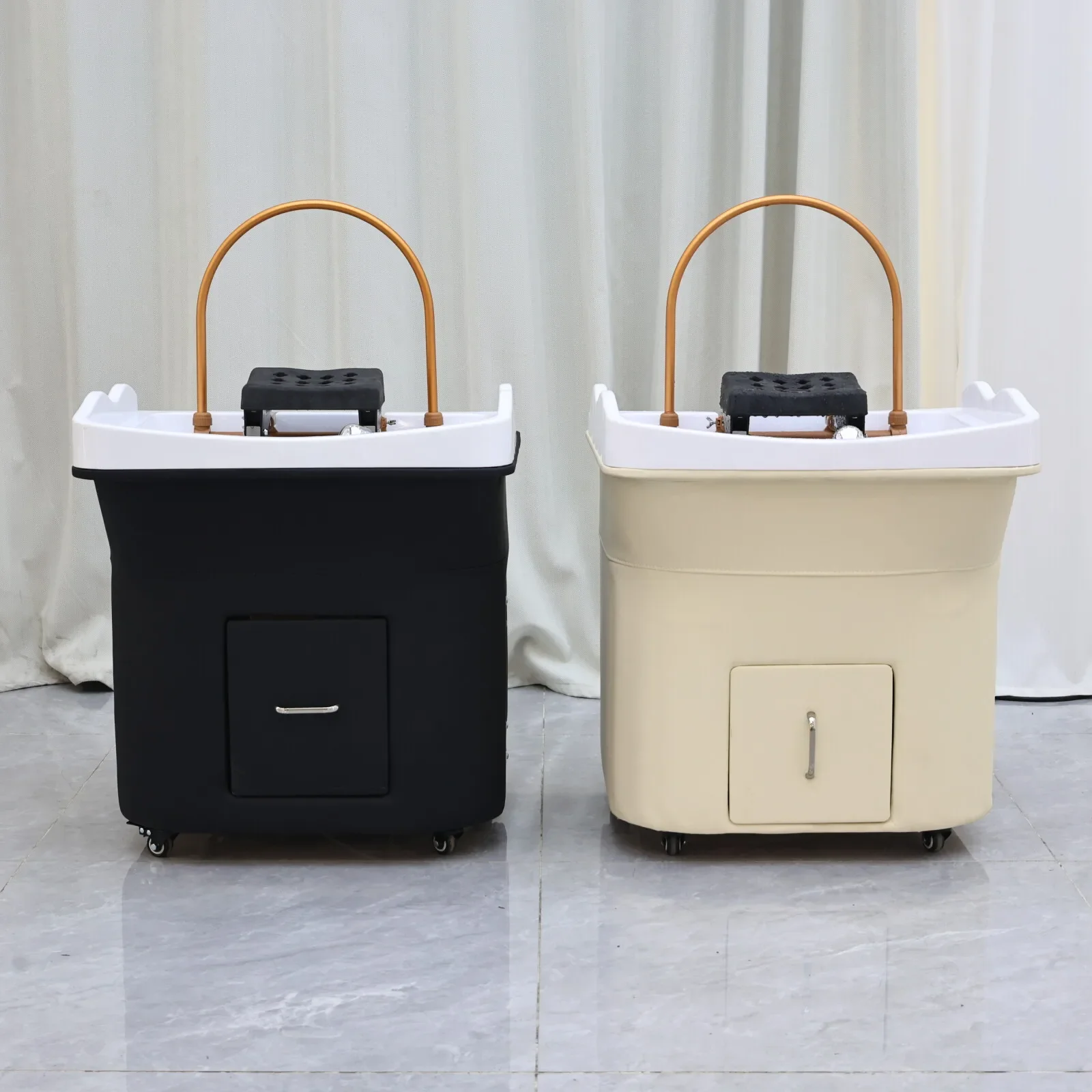 Tempat Cuci Rambut Salon XinSheng, Bak Cuci Rambut Elektrik, Stasiun Cuci Rambut, Perlengkapan Terapi Kepala