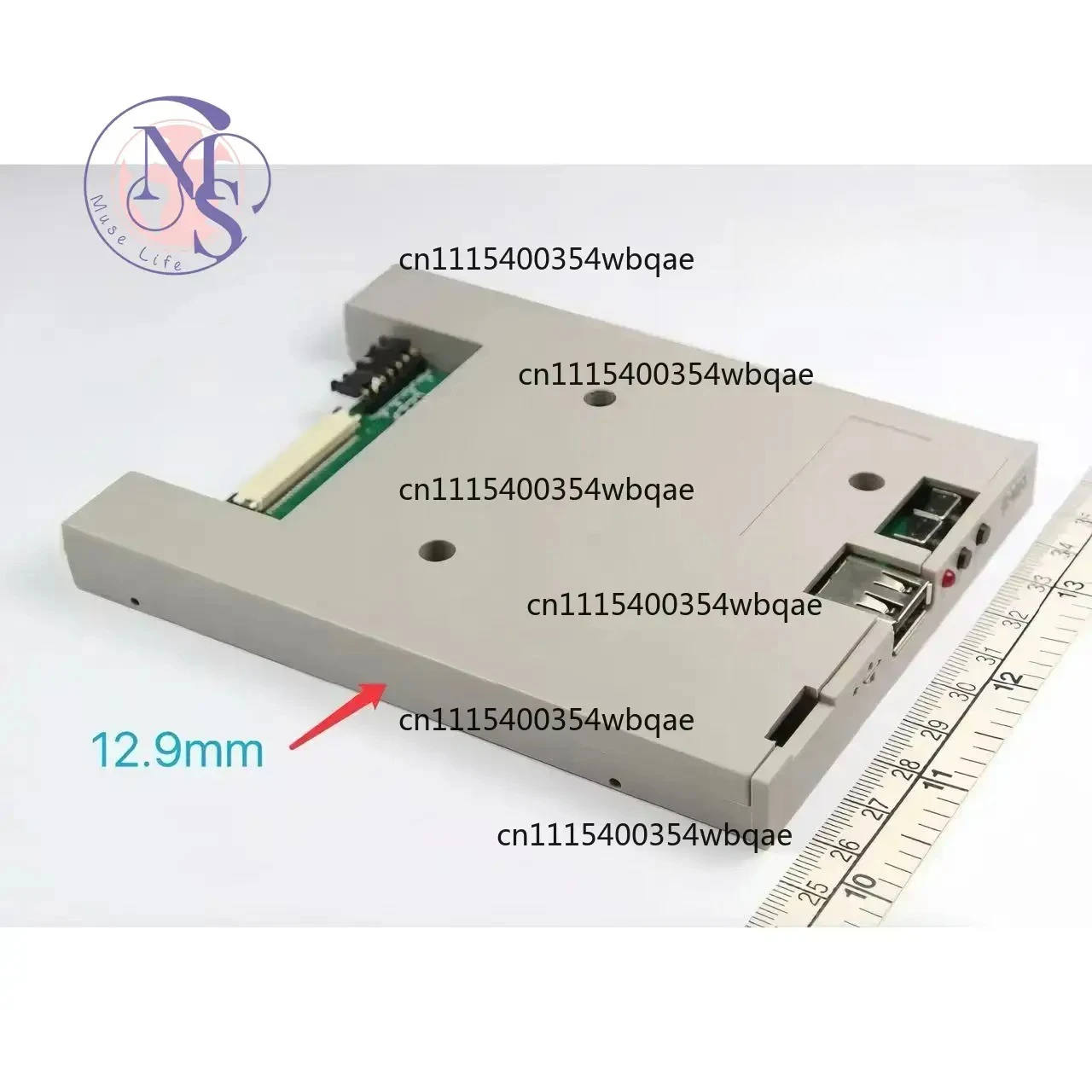 ZOCI-FOR-SFR1M44-DU26 USB Floppy Disk Emulator 12.9mm Thickness Fit Embroidery Machine Replacement Part