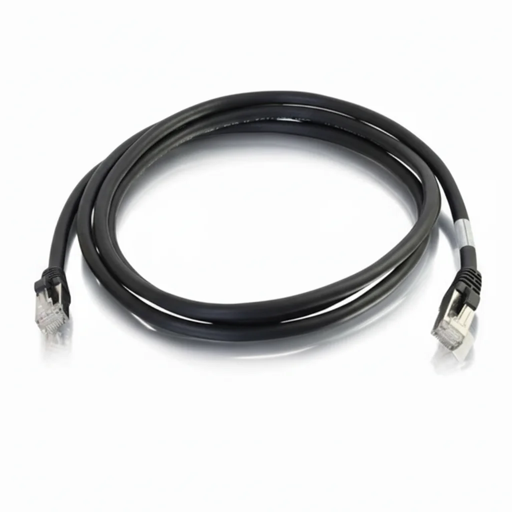 

C2G 757120008163 9-feet CAT6 Ethernet Network Patch Cable - Snagless - Shielded (STP) - 1x RJ-45 Male - 1x RJ-45 - Used-Like New