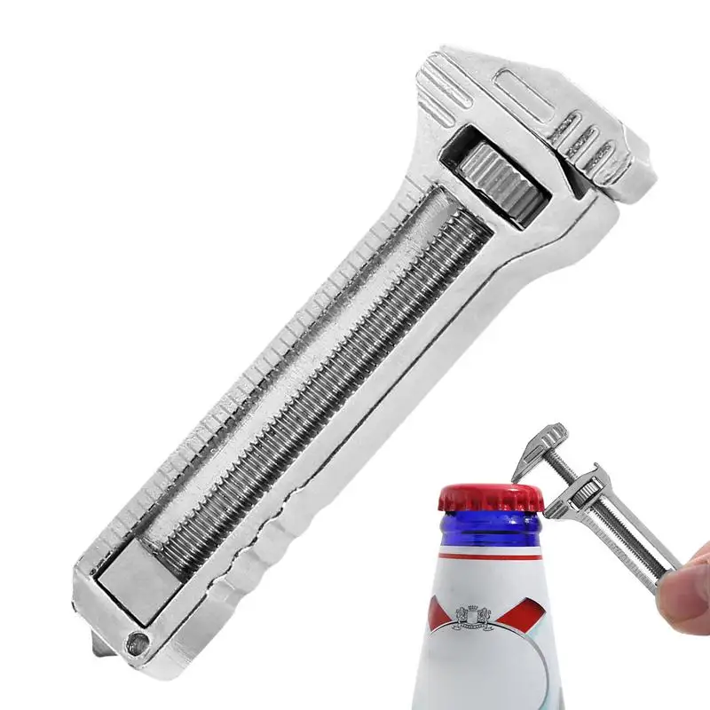 Mini Wrench Pocket Portable Multitool Spanner Tools For Outdoor Camping Compact Titanium Multifunctional Tool Wrench