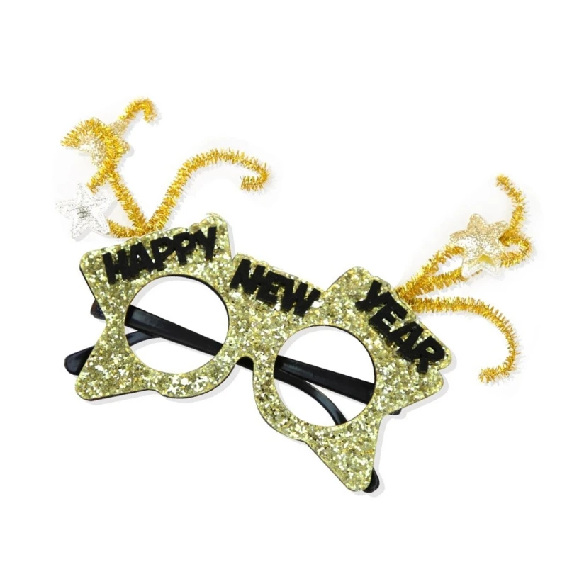 Stylish New Year's Eve Fashionable Party Accessories Comfortable Novelty Glasses