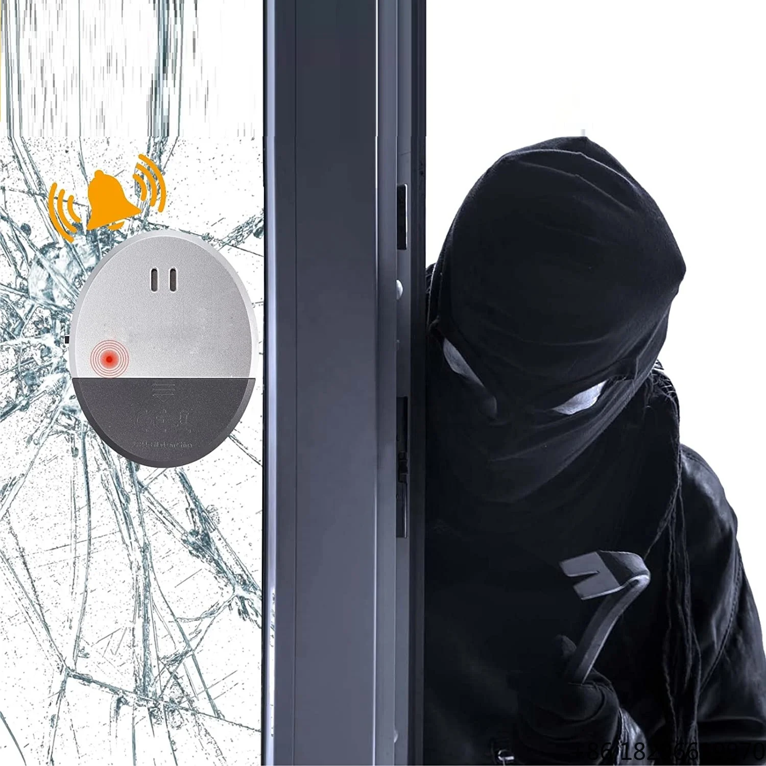 Battery Operated LP Gas Detector 12V 24V Fixed Multi Gas Detector Home Security Fire Alarm System