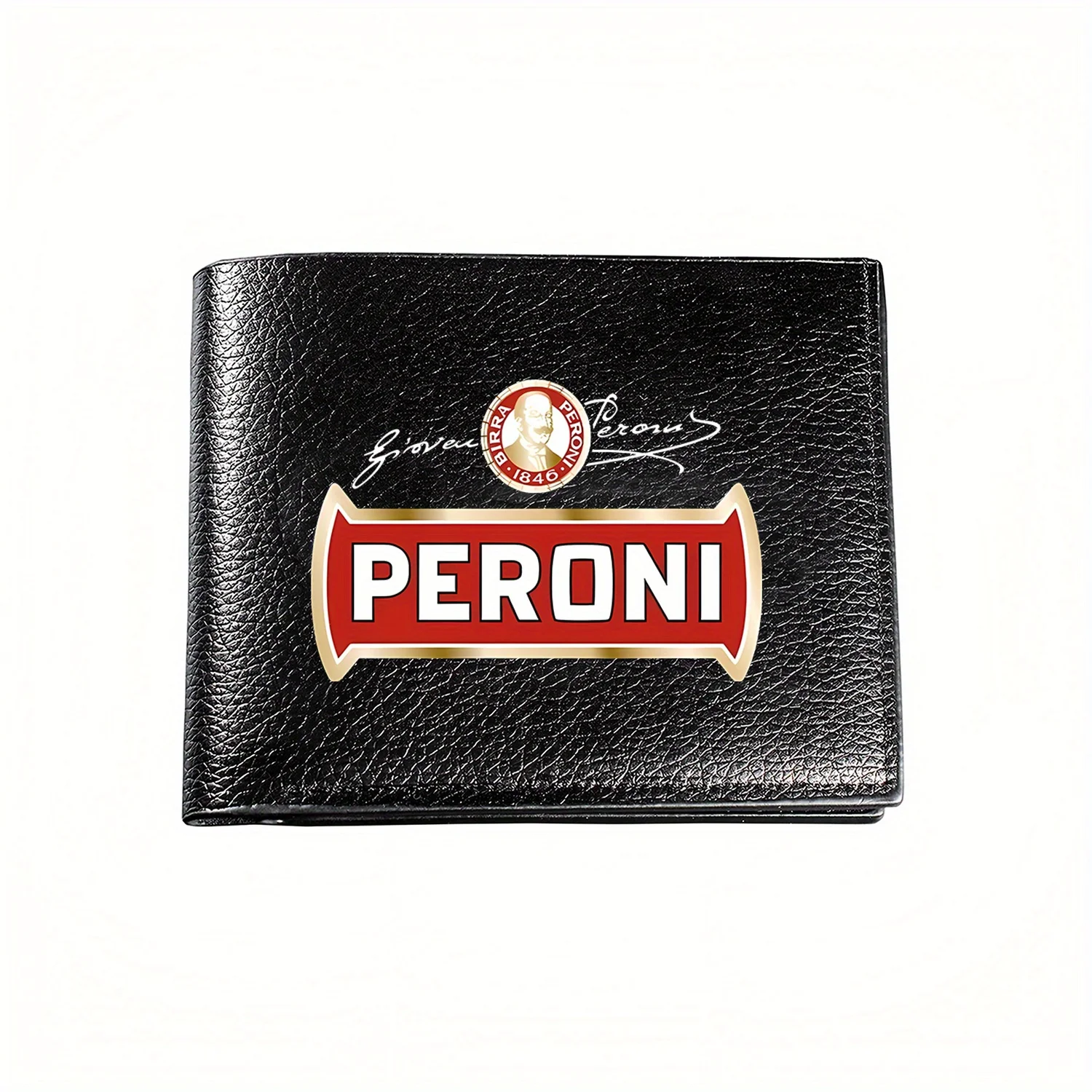 

Peroni Beer Logo Italian Brewery Подарок Деловой Мужской Повседневный Элегантный Простой Практичный Качественный Кошелек Стильный Печатный Графический Креа