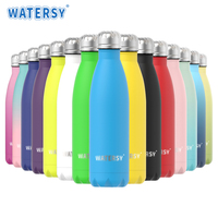 500ML Stainless Steel Water Bottle Vacuum Flask Outdoor Thermal Mug Cold and Hot Insulated Cup Portable Thermal Bike Bottle