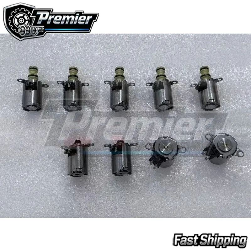9PCS  6-Speed Solenoid Kit Gearbox Transmission Solenoids MPS6 6DCT450 Fits For VOLVO FORD JOURNEY 7M5R AG9R