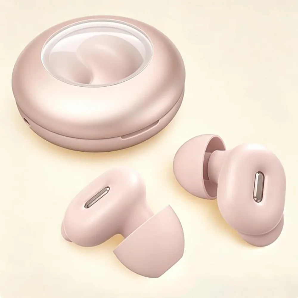 Eayburst Ear Plugs for Sleeping Noise-Cancelling Reusable Soft Silicone Noise Reduction Earplugs for Concerts Study Work Travel view 6