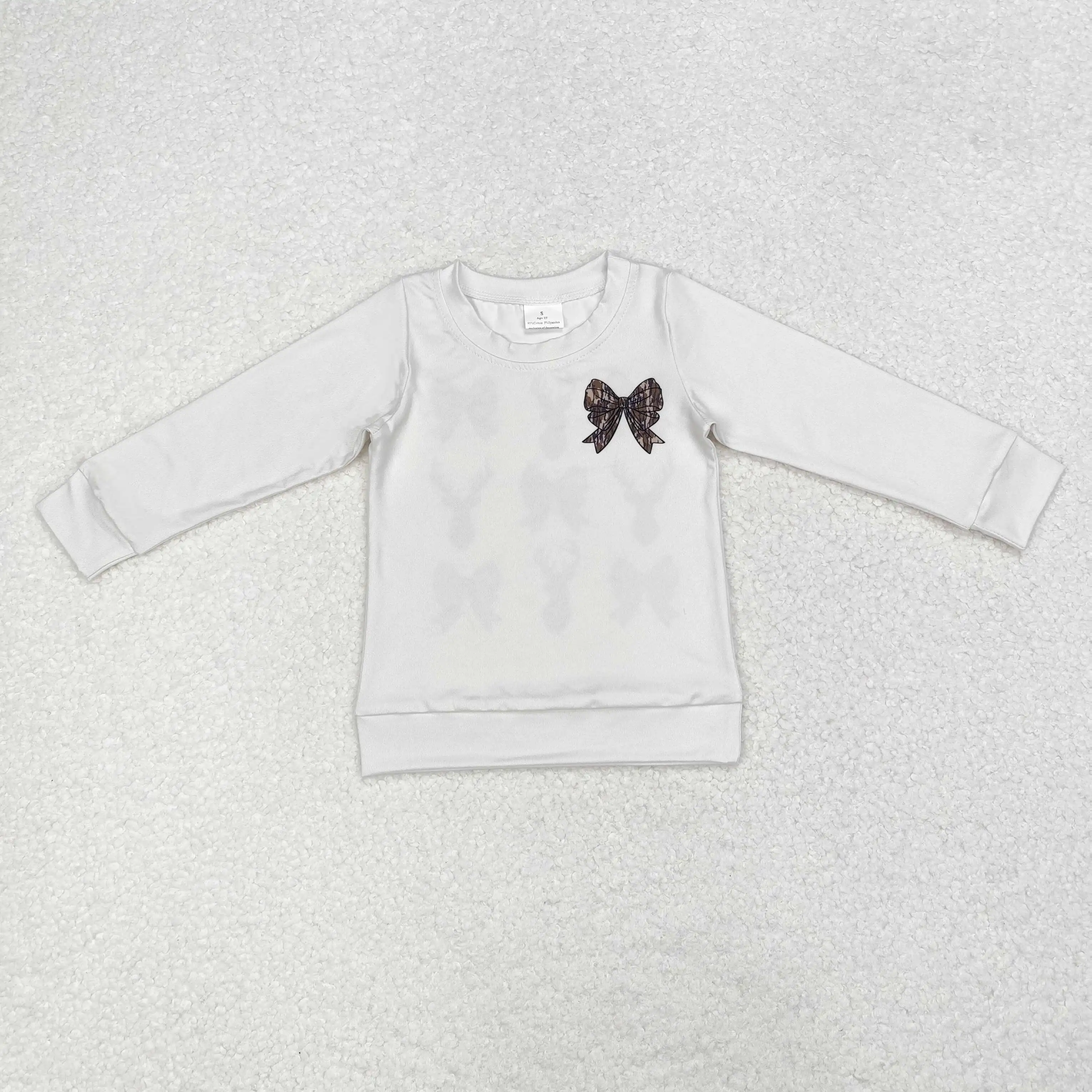 Baby Boys Clothes Long Sleeve Camouflage and Embroidery Hunt  Deer Print Shirt Kids Fashion Top
