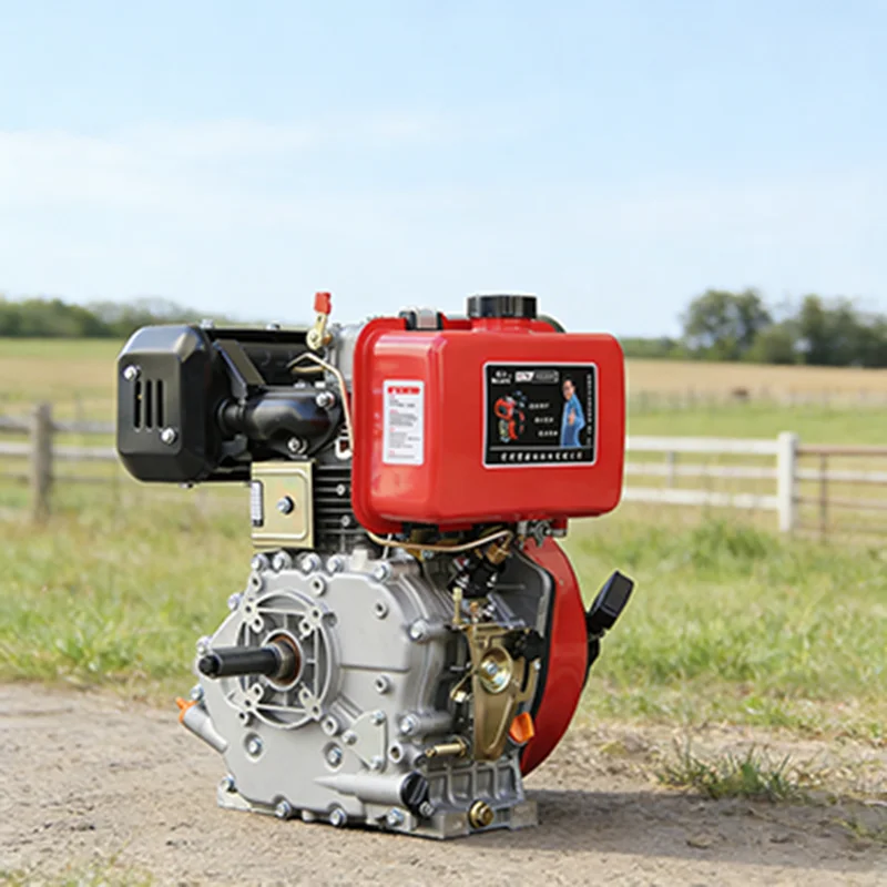 2.5KW/3.6KW/3.8KW/6KW/7KW/8KW/8.5KW Manual Start Air-Cooled Single Engine Keyway Shaft Easy Operate Euro 5 Air-Cooled