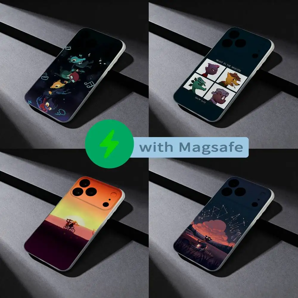

Night In The Woods Game Phone Case For iPhone 17,16,15,14,13,12,X,XS,Pro,Max,Plus,E,Air,Mini with Magsafe Magnetic Frosted Clear