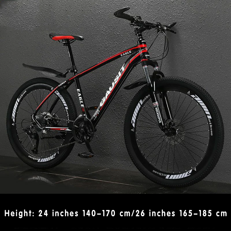 Bicicleta de Montaña para hombre, bici de montaña de acero, 26 pulgadas, precio de fábrica