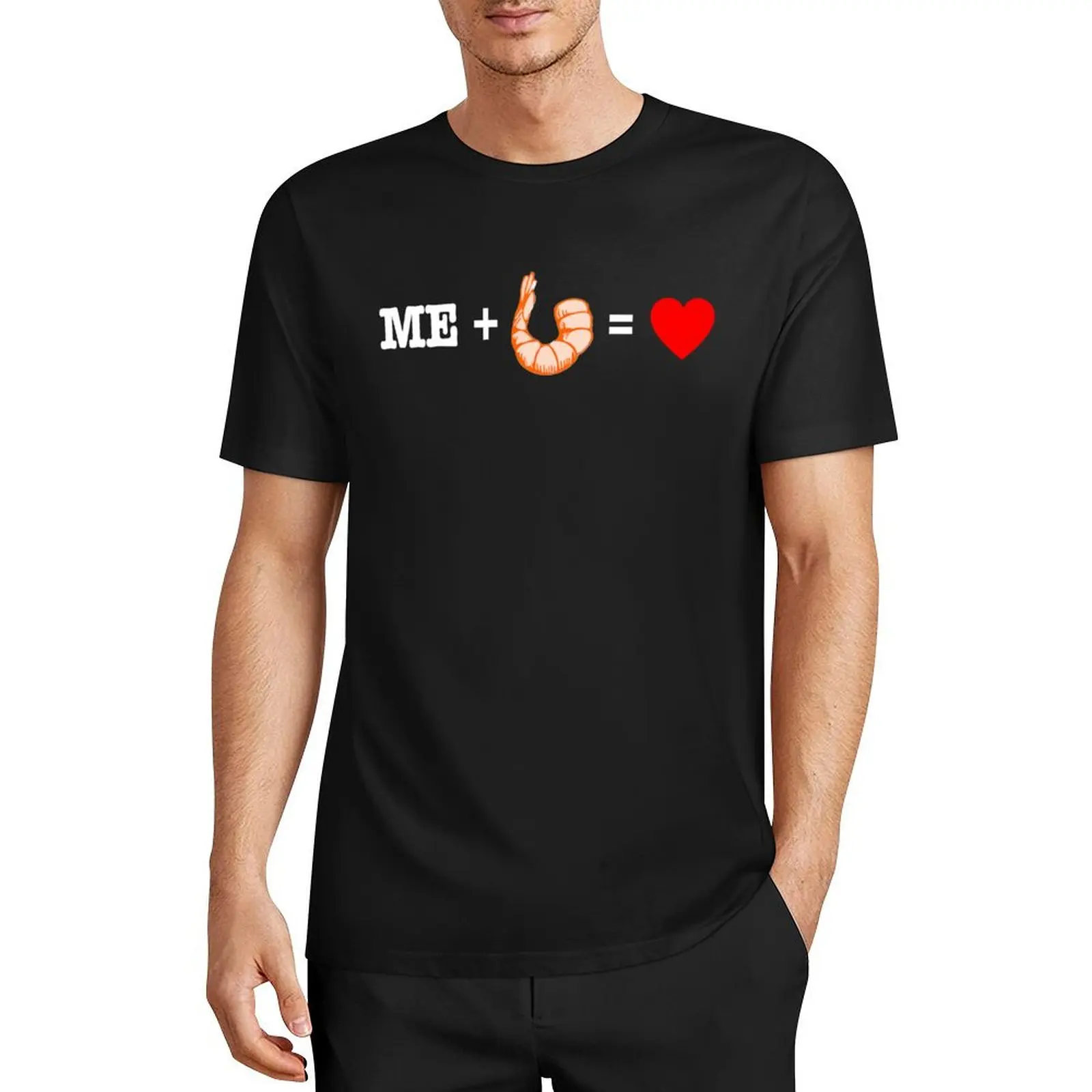 

Shrimp Love T-Shirt quick-drying Short sleeve tee designer shirts sports fans designer t shirt men