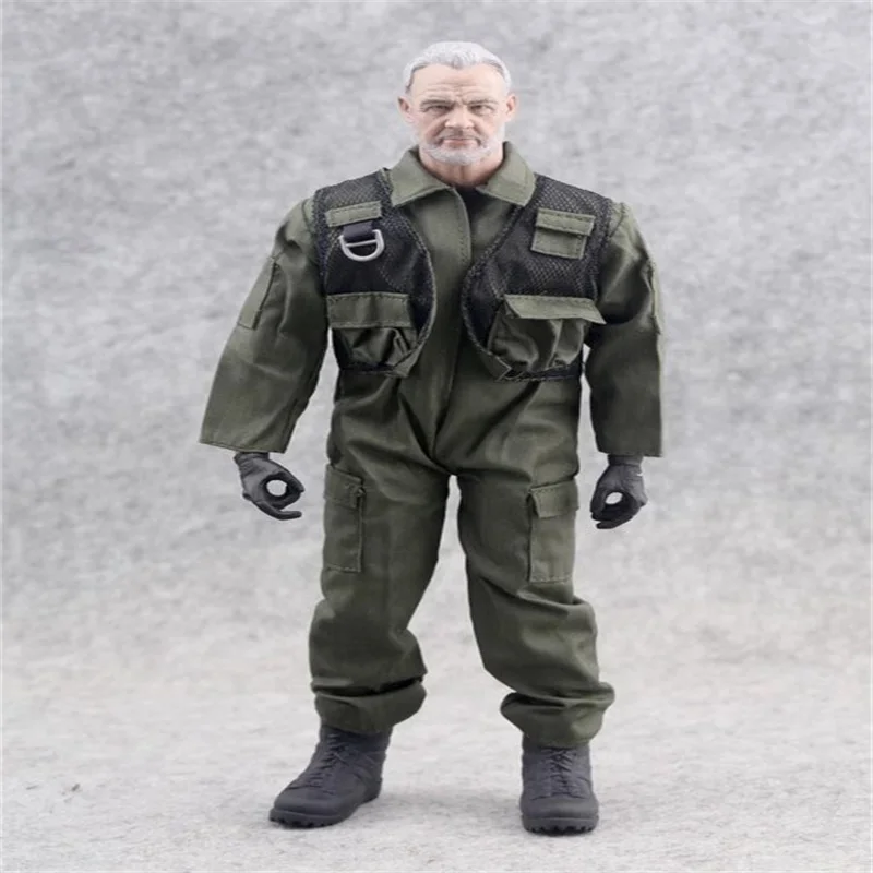 

1/6 Soldier Accessories Pilot Uniform Jumpsuit Model Toy For 12'' Action Figure Body In Stock Collection