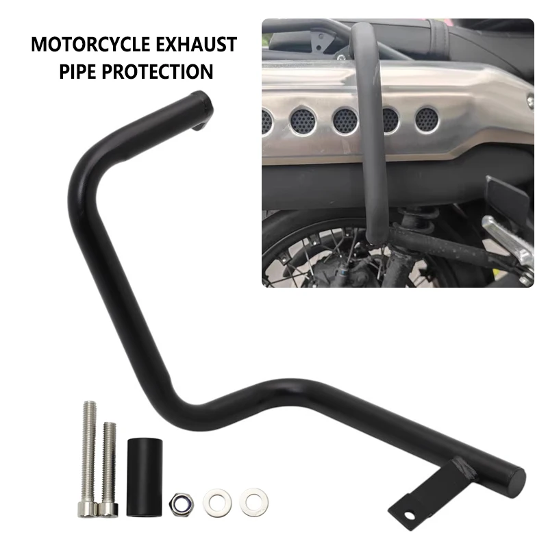 

Motorcycle Accessories Exhaust Pipe Protection Fit For Honda CL250 CL300 Bar Exhaust Protector CL500 CL 250 300 500 2023 2024