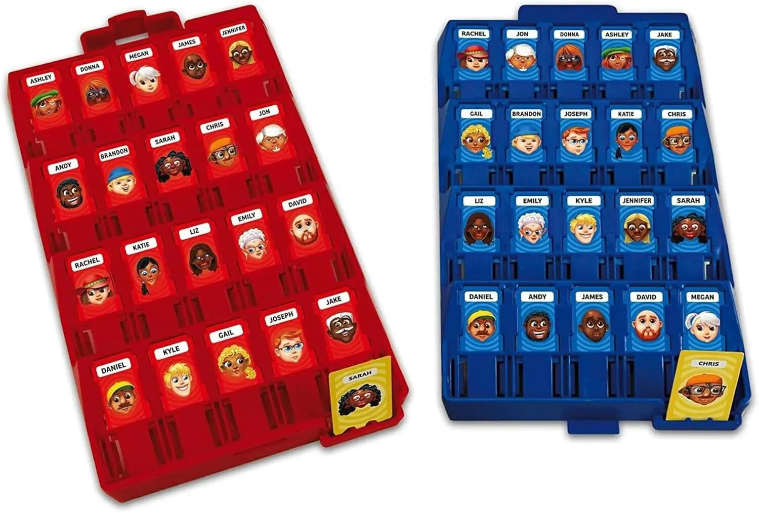 Jogo unissex-adulto Grab and Go Guess Who, multicolorido, tamanho único