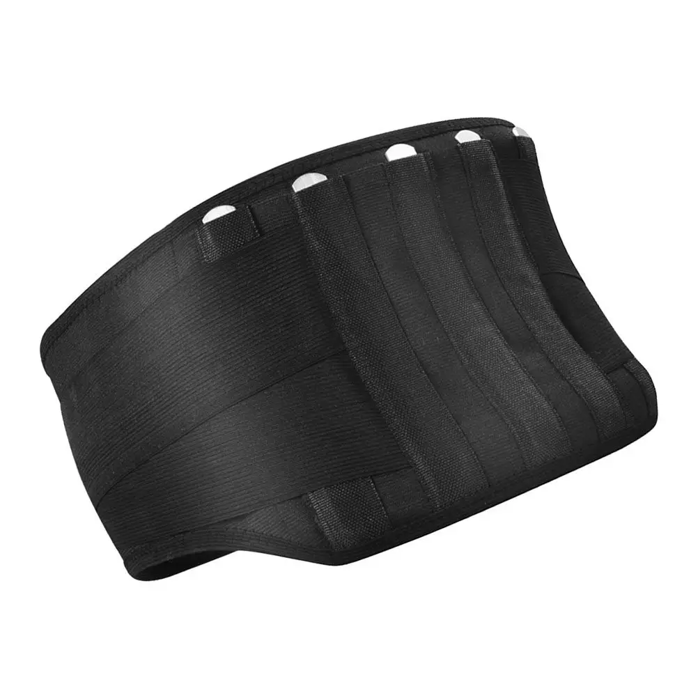 Adjustable Lower Back Brace for Pain Relief Sciatica Scoliosis Support Lumbar Support Belt with 4 Steel Strips Extra Pad