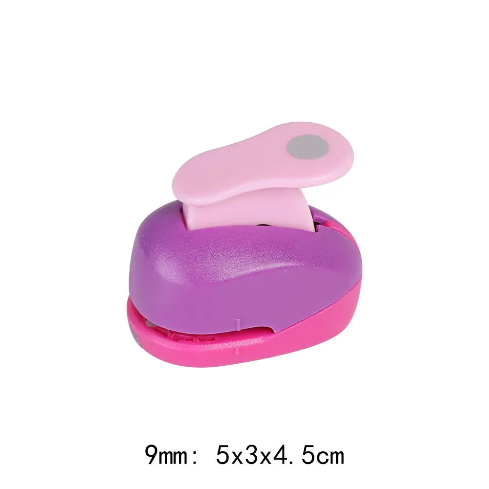 

9mm 16mm 25mm Color Random Cute Scrapbooking Handmade Embossing Cards Making Paper Shaper Cutter Round Hole Punch