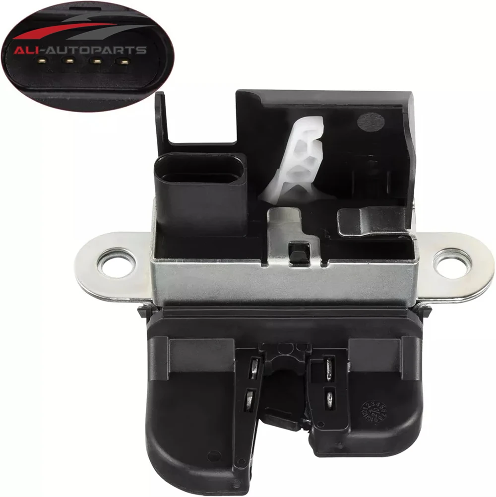 4pins Tailgate Rear Trunk Boot Lid Lock Latch For VW Golf R GTI 6 MK6 MKVI - 5K0827505A