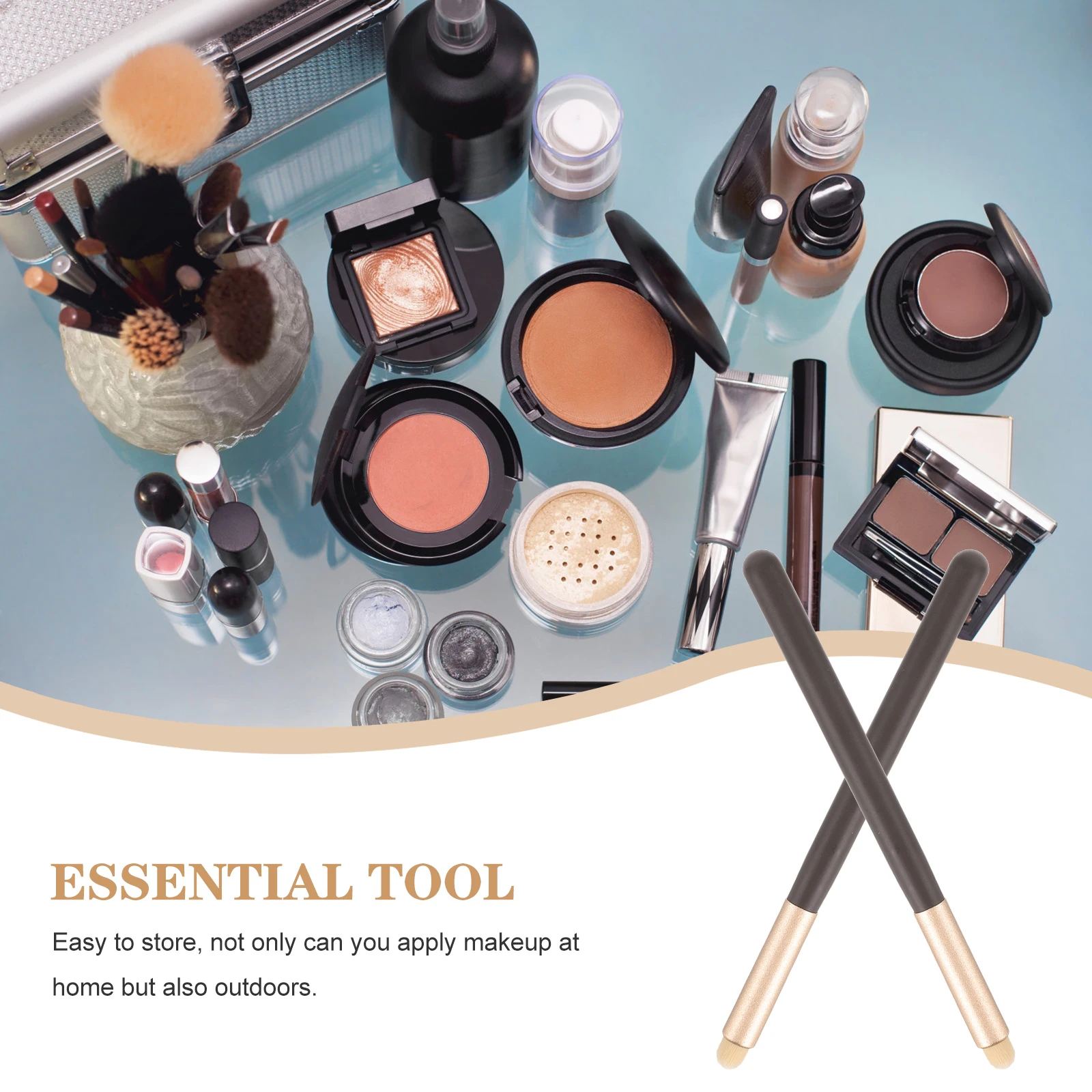 

3pcs Makeup Lip Brush for Lipstick Gloss Concealer Lip Makeup Brushes Applicators Portable Artificial Fiber Women Tools