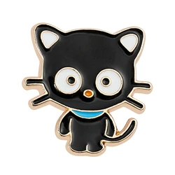 Cartoon Creative Black Cat Modeling Enamel Pin Lapel Badges on Backpack Decorative Jewelry Gift Brooch Funny Fashion Jewelry