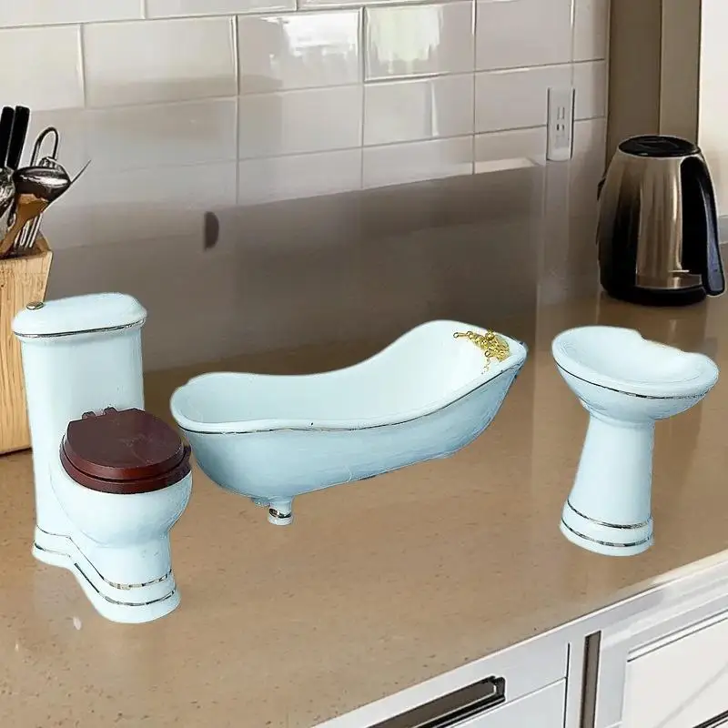 1 قطعة 1:12 أرضية خشبية مصغرة لبيت الدمى، مثالية لتزيين الحمام/غرفة المعيشة في بيوت الدمى #4