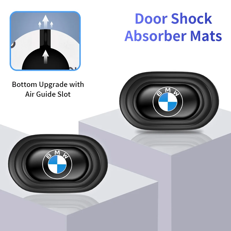 Car Door Anti Shock Pad Silicone Mat For BMW Performance X1 X3 X5 E39 E46 E90 F20 E60 F30 E36 F10 E87 E70 E91 E30 G30 E53 M3 M5