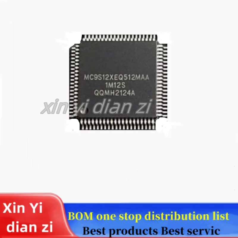 1pcs/lot MC9S12XEQ512MAA MC9S12XEQ512 QFP microcontroller ic chips in stock