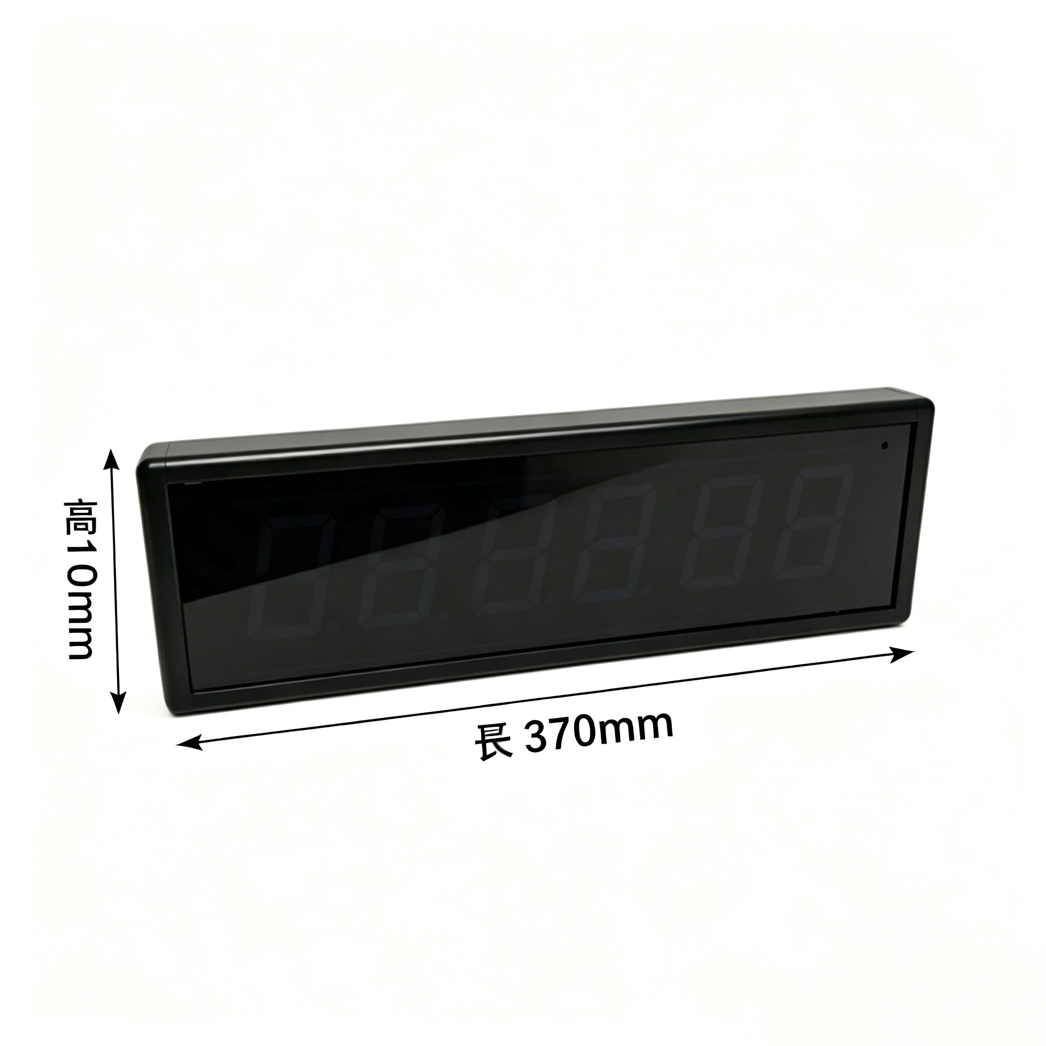 2.3 Inch 6 Digit LED Display Countdown Timer Stopwatch Counter with Remote Control for Competition Speech Training