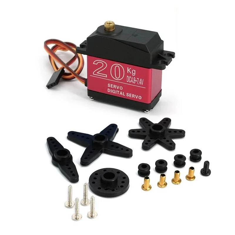 20KG Digital Servo TD8120MG High Torque Metal Shell Aircraft Model Waterproof Digital Servo