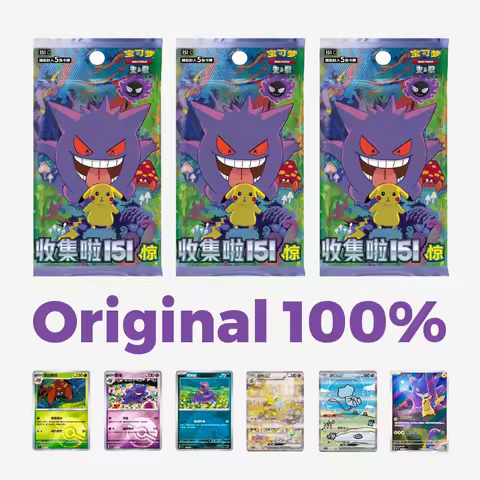 Original Pokemon PTCG Cards: 151 Collection Vol.3 - Chinese Booster Pack from Scarlet &amp; Violet Era Eternity Surprise Gift Set