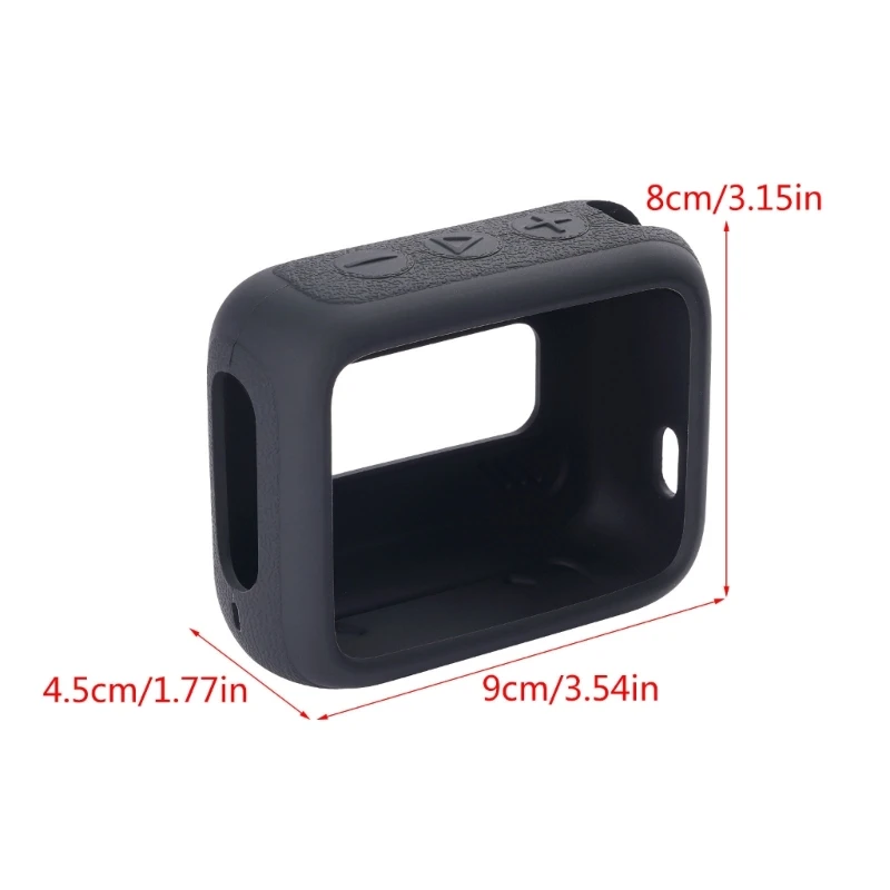 غطاء حافظة من السيليكون لمكبر الصوت المتوافق مع البلوتوث GO4 غطاء كامل مقاوم للغبار وغطاء حماية سميك