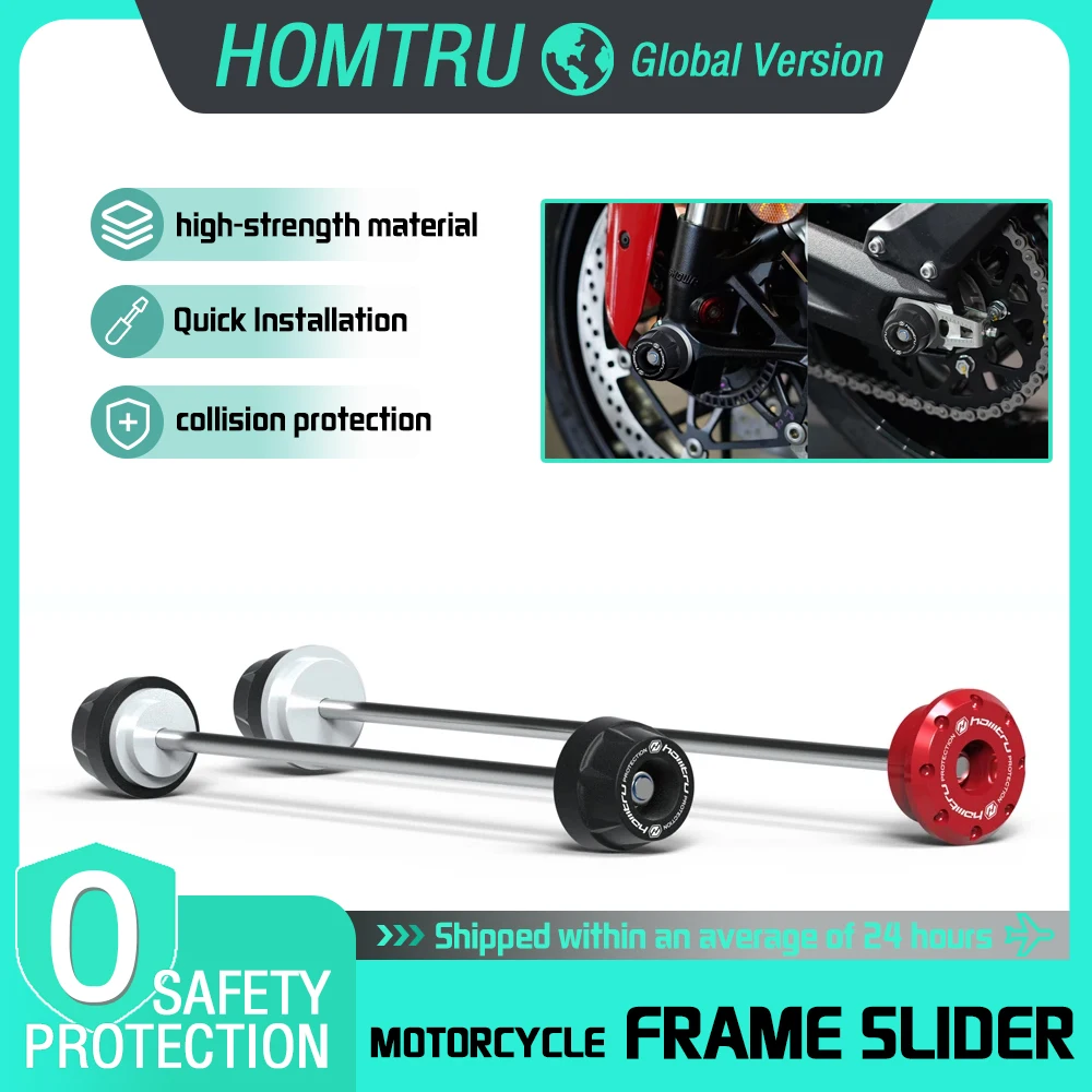 

Защитная рамка-слайдер для модифицированной оси колеса мотоцикла, аксессуары 2020-2025 для Ducati Street Fighter/Panigale V2 V4