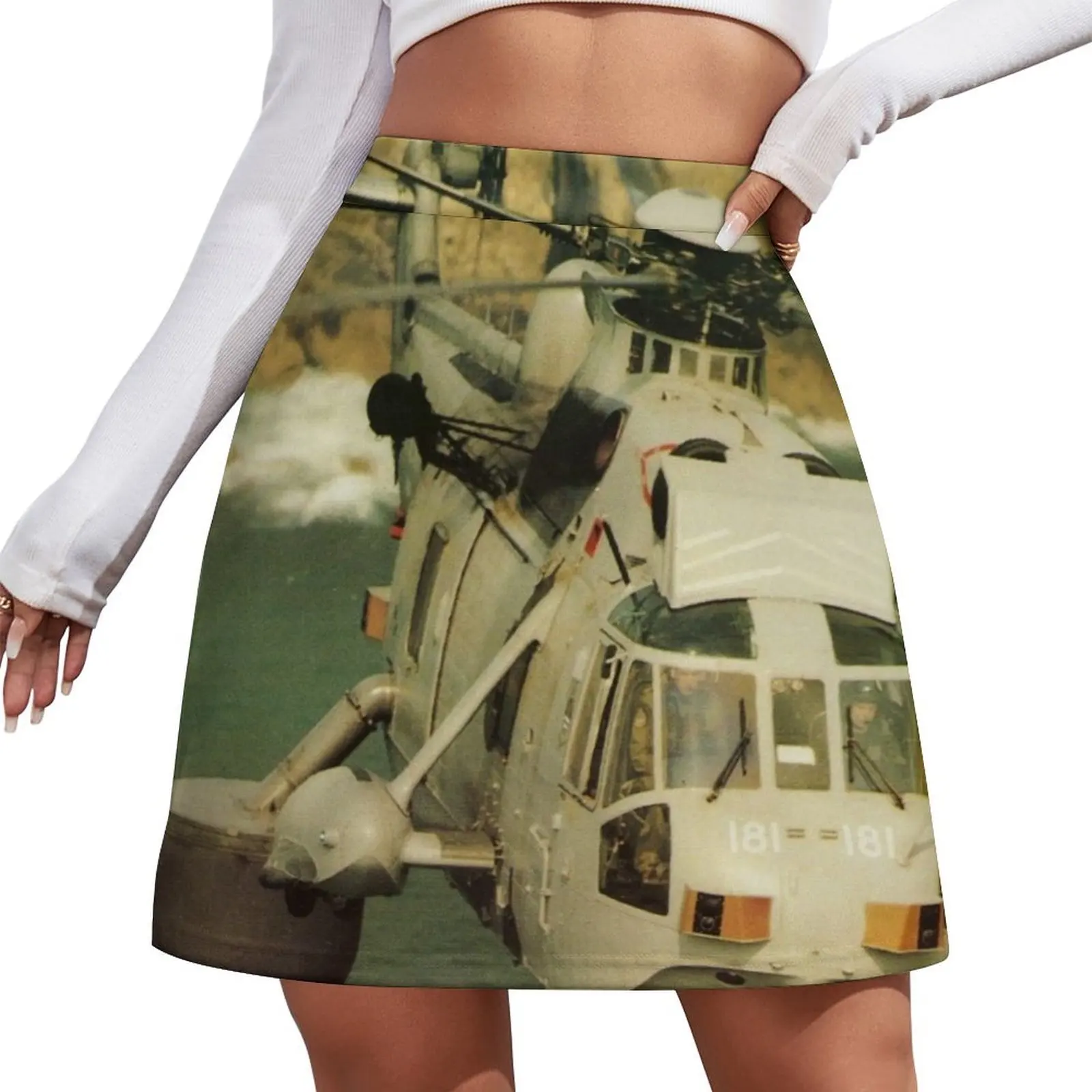 

A Sea King Helicopter belonging to 849 sqn Mini Skirt women's summer clothing 2026 japanese style dresses for prom
