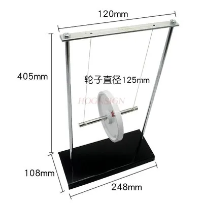 Rolling pendulum Maxwell pendulum metal gravitational potential energy conversion kinetic energy physics teaching experimental