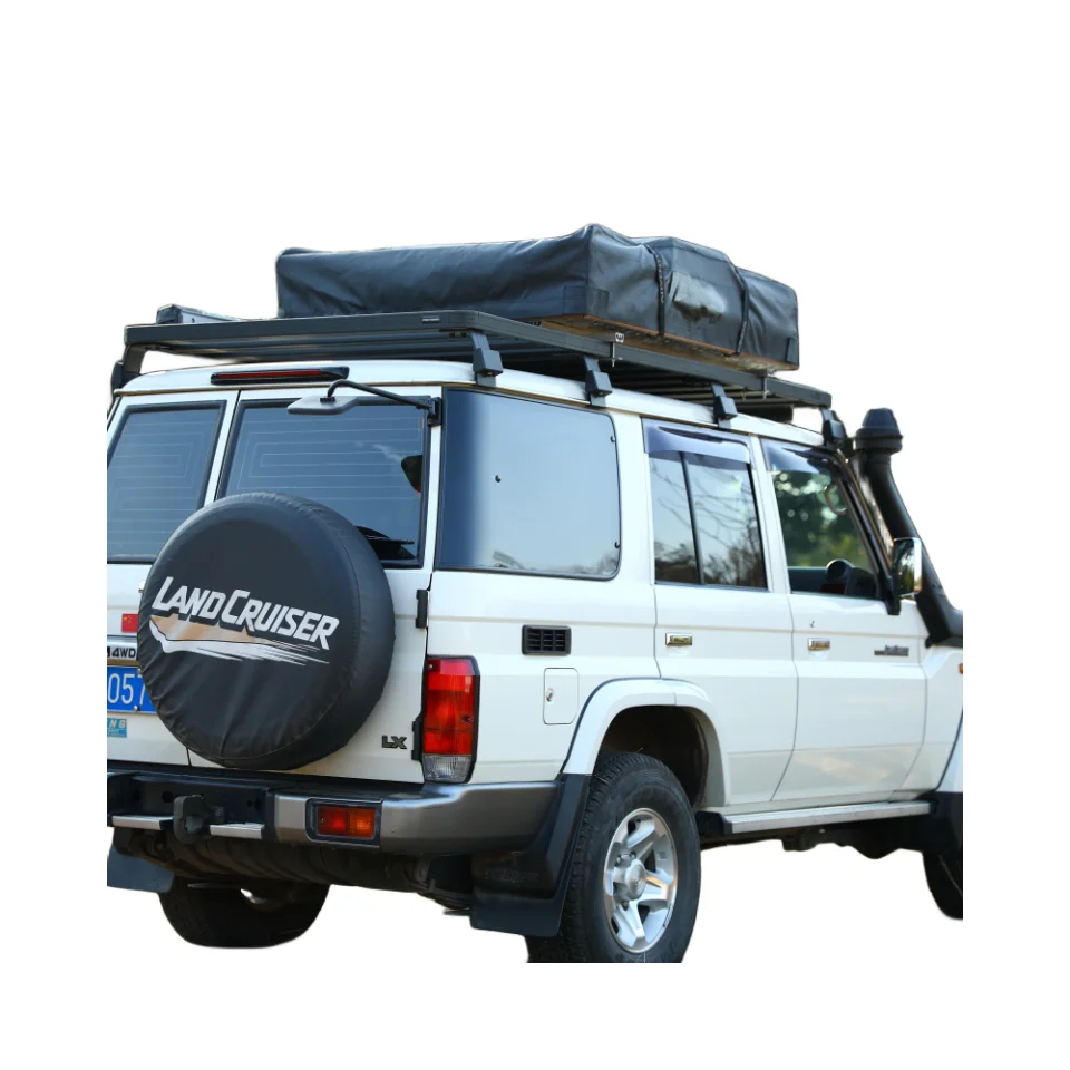 Wholesale Lightweight Suv Car Rooftop Tent 3-4 Person Waterproof Soft Shell  For 4WD Automatic Roof Top Tent