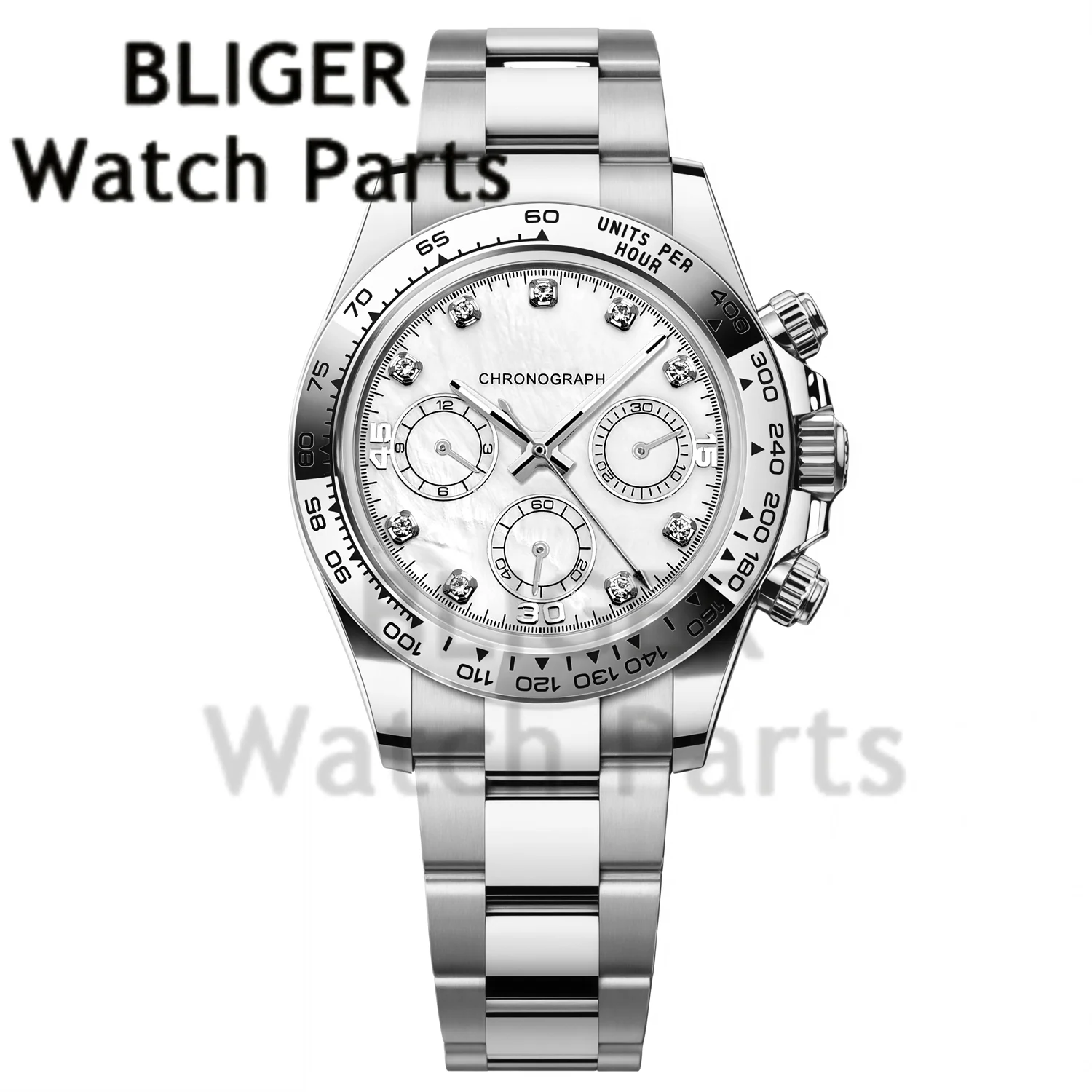 BLIGER 39MM Męski Zegarek Kwar – Rubber Strap Diver recenzja i cena