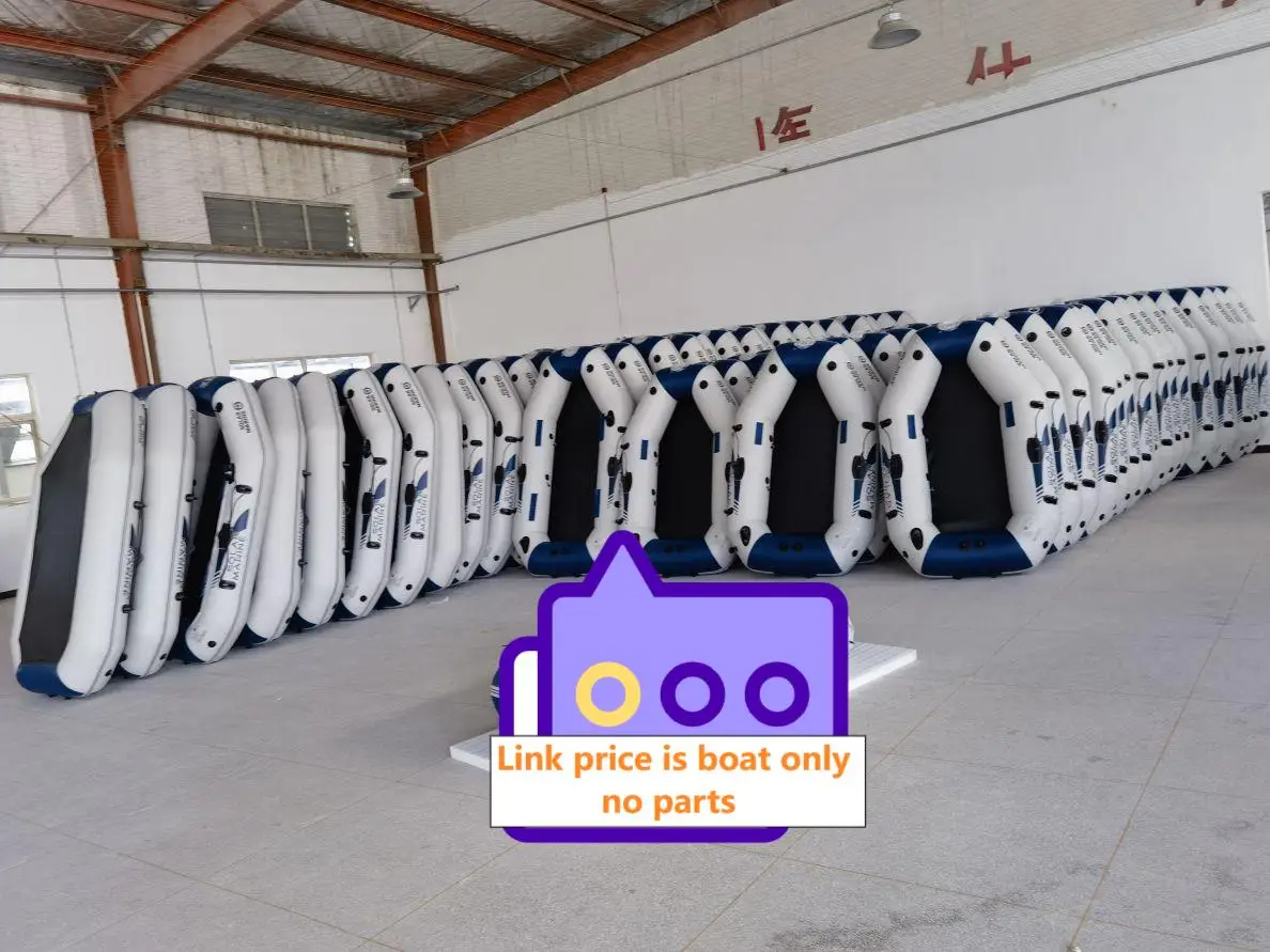 

No Accessories PMC230 Solarmarine 2 Person Rowboat 0.7 mm Pvc Inflatable Assault Fishing Boat Speed Dinghy Kayak Canoe