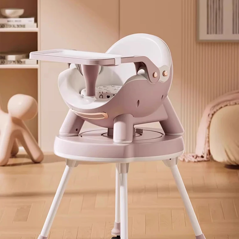 Portable Child Chair Backrest Baby Chairs Soft Kitchen Adjustable Children Events Kids High Seats Eating Silla Infantil Dining