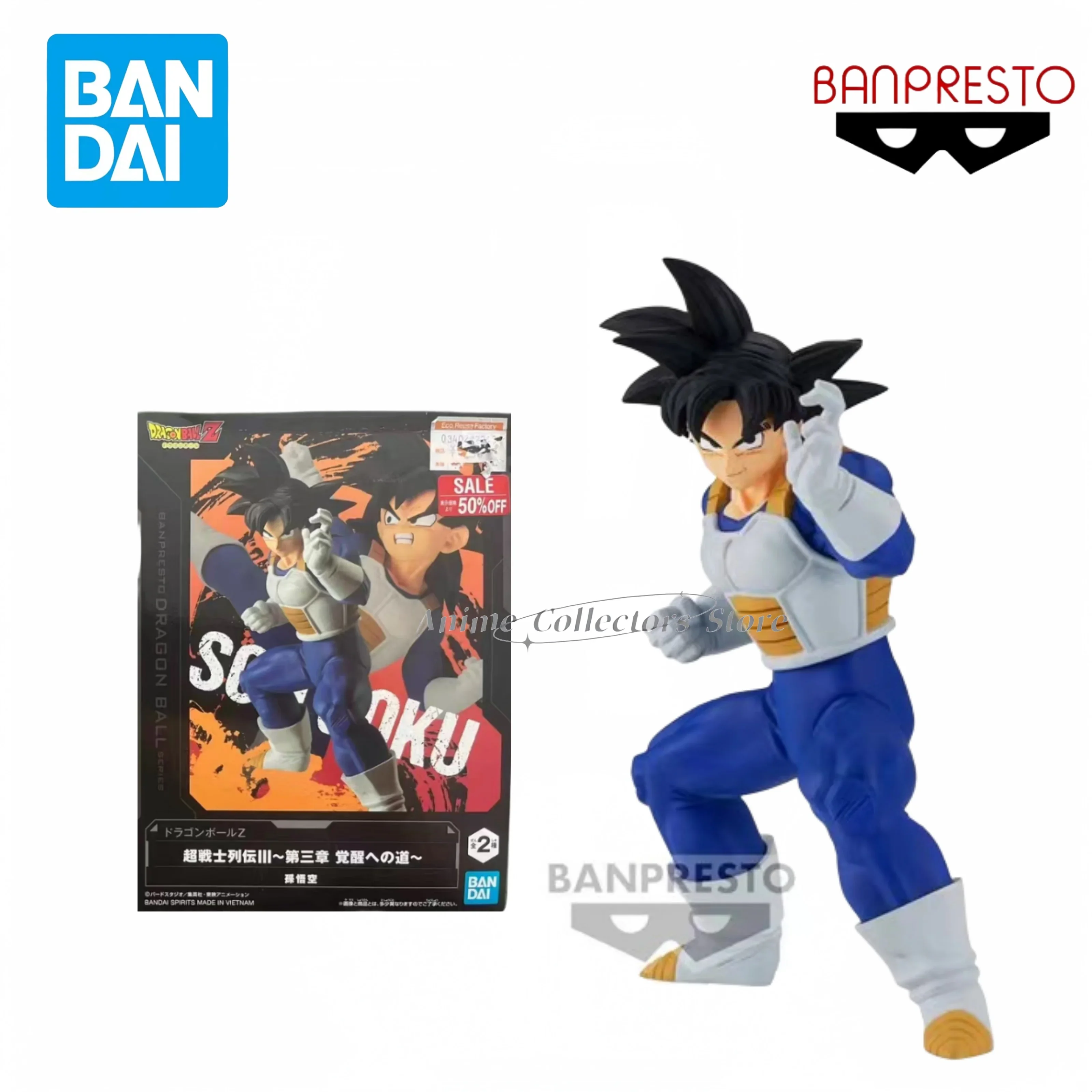 Bandai ต้นฉบับ Banpresto อะนิเมะดราก้อนบอล Z soon Gohan โมเดลหุ่นสะสมของเล่นสำหรับสะสม