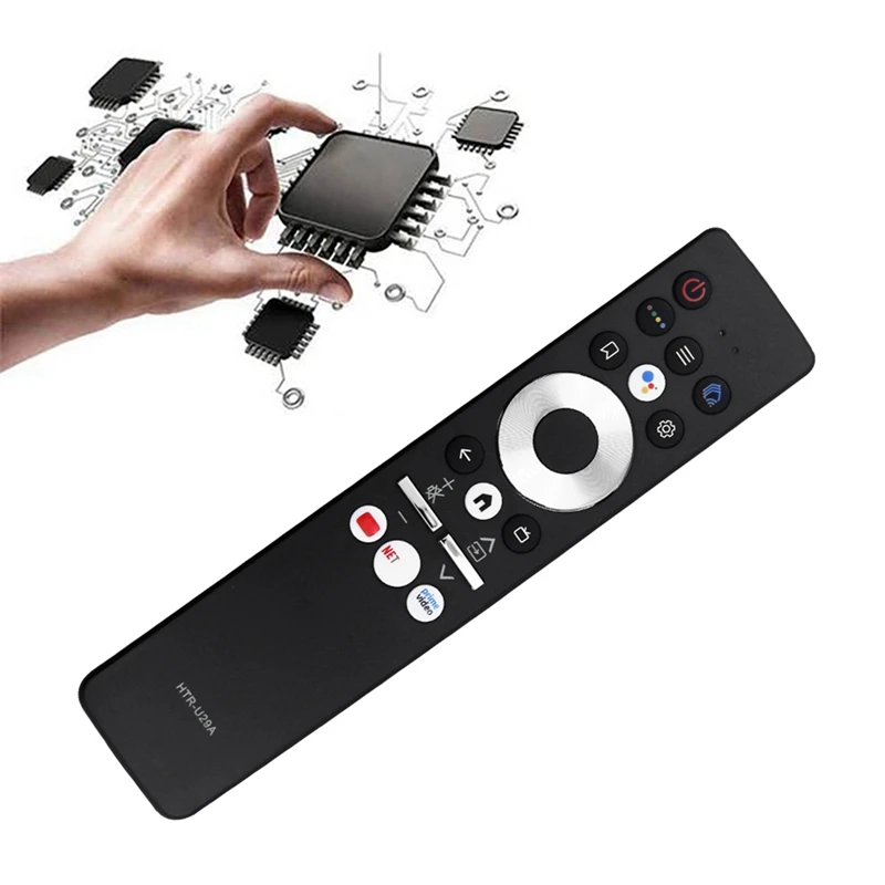 استبدال جهاز التحكم عن بعد للتلفزيون الصوتي HTR-U29A للتلفزيون الذكي Haier LE43K6600SG LE50K6700UG LE58U6900UG LE65AQTS6UG LE75AQTS5UG