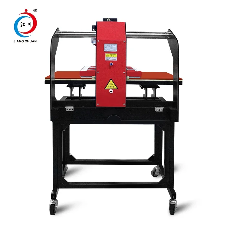 Big Size Pneumatic Dual Worktable Heat Press Transfer Machine