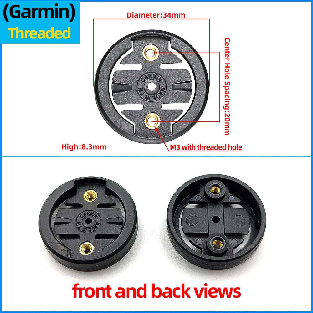 Bicycle Computer Bracket Mount Female Seat Repair Parts For GARMIN Bryton Fixed Base Male Seat Upgrade Replacement bicycle parts